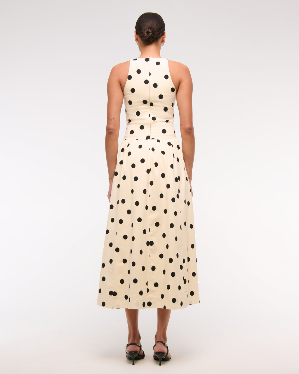 Drop-Waist Midi Dress (Buy 2 Free Shipping)