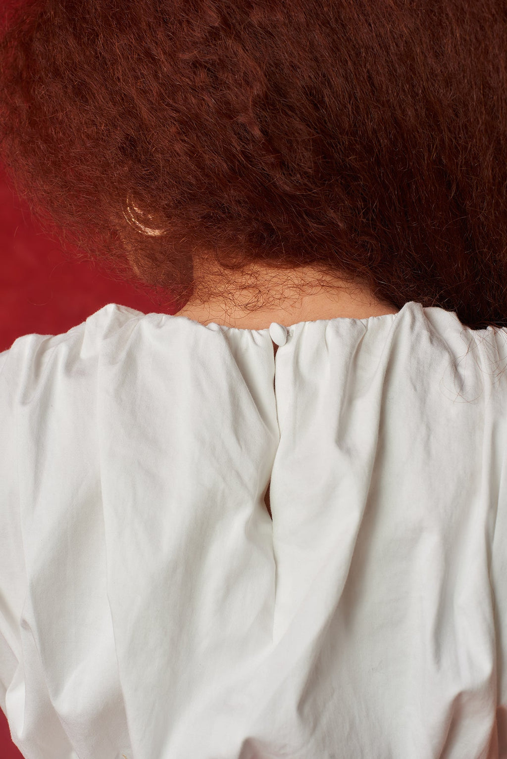 Adesuwa Ruched Cotton Long Dress (Buy 2 Free Shipping)