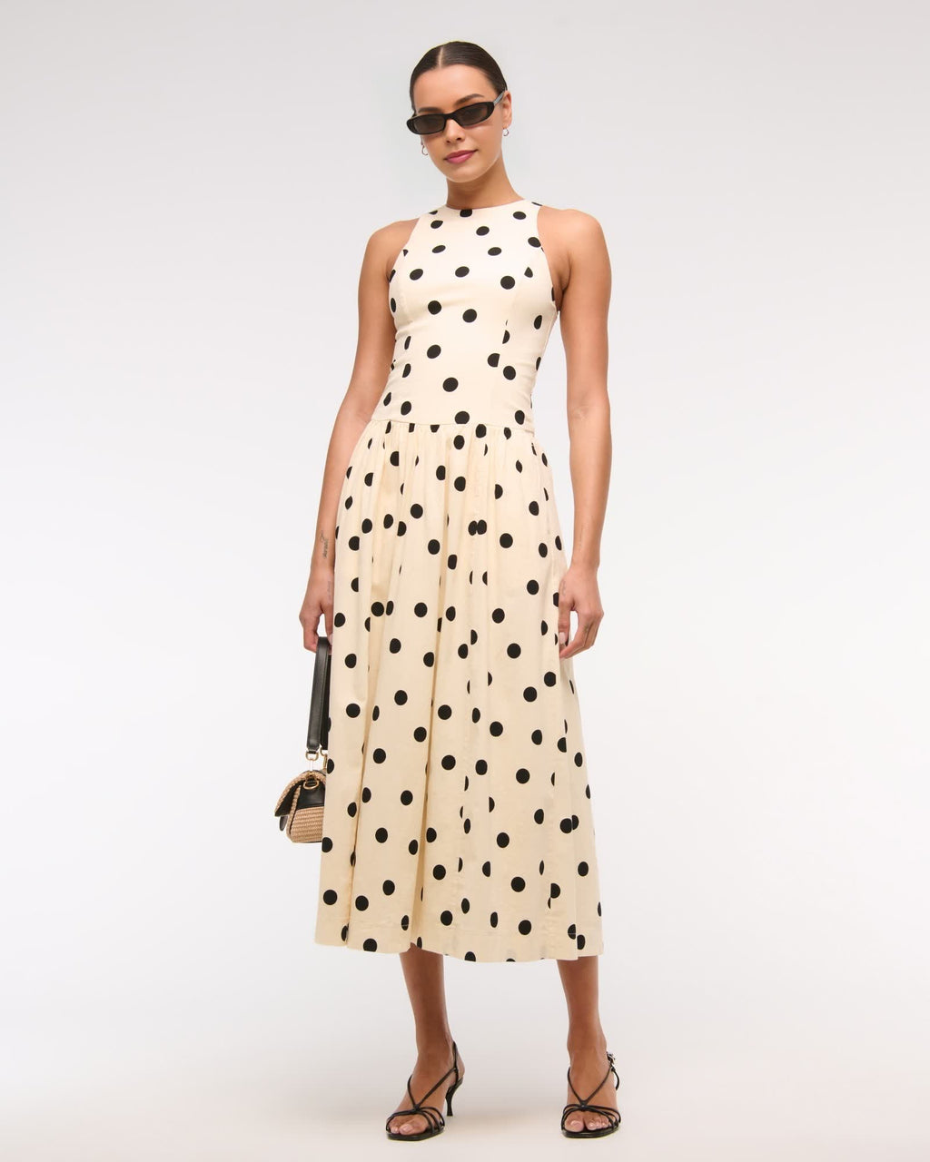 Drop-Waist Midi Dress (Buy 2 Free Shipping)