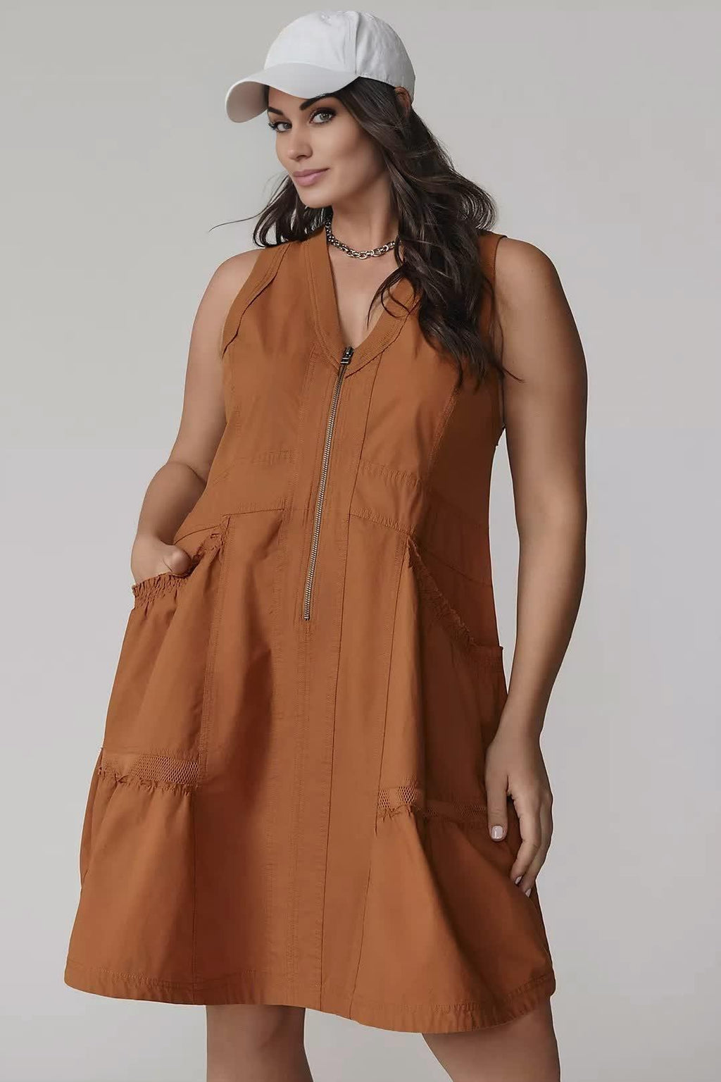 Daily Practice Utility Mini Dress(Buy 2 Free Shipping)