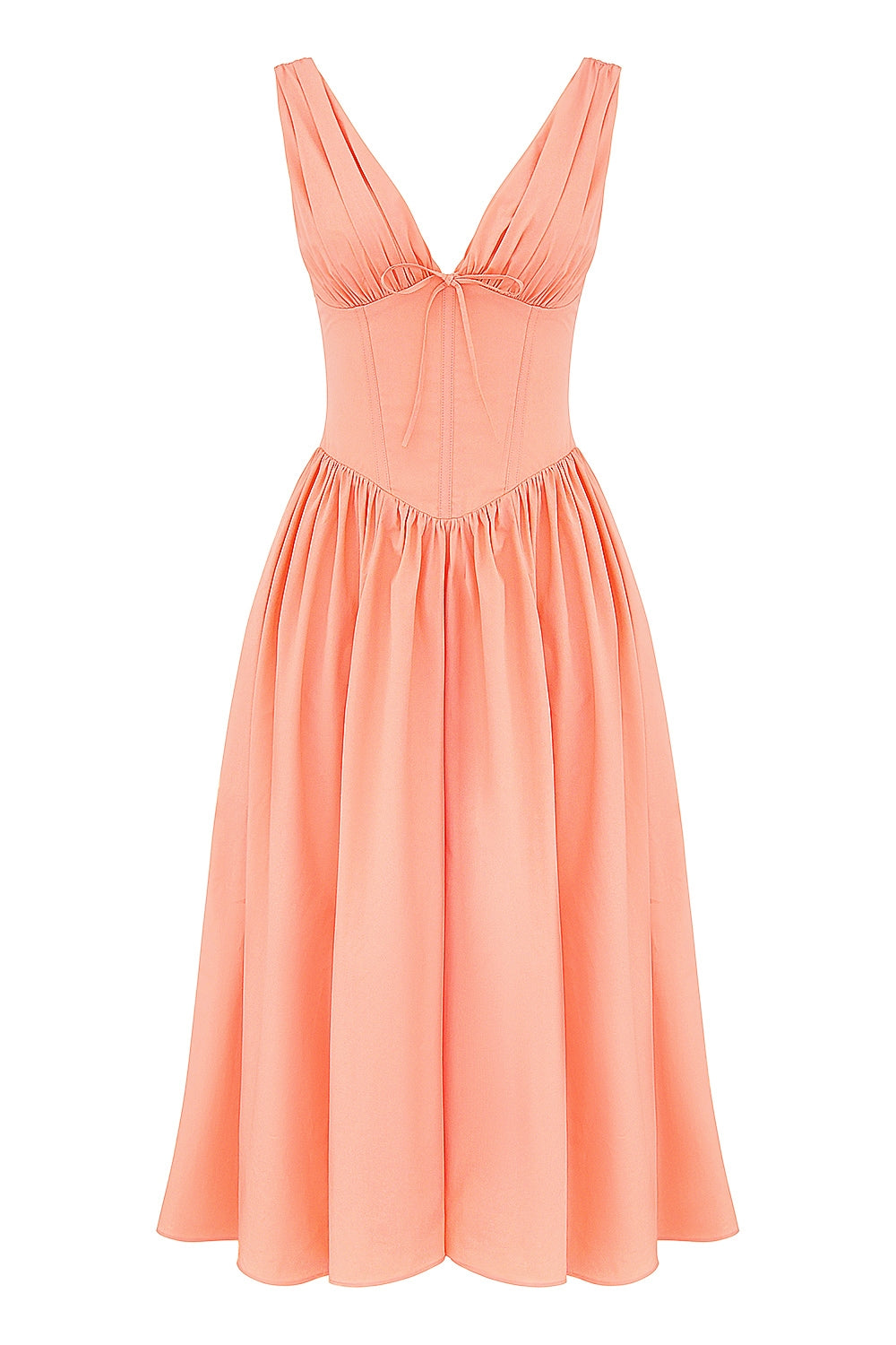 Emmelina Cotton Corset Sun Dress(BUY 2 FREE SHIPPING)